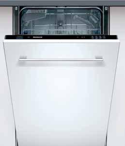 Dishwashers 121 Exxcel fully integrated 4-programme dishwasher SRV43M03GB black Capacity 9 place settings Consumption rates (Eco 50 C) Energy 0.