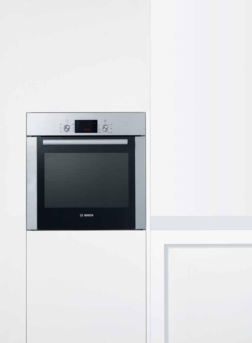 14 Single ovens Bosch Logixx ovens with Auto Cook. Simply place the dish in the oven, and then choose the appropriate automatic programme from the menu. Specify how you want your dish cooked e.g. rare, medium or well done.