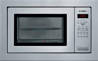 Microwaves 41 Compact microwave with grill HMT84G651B brushed steel Compact microwave HMT84M651B brushed steel HMT84M661B black HMT84M621B white For installation in tall housing Ventless trim kit