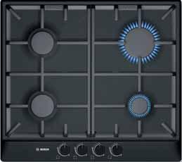 Gas hobs 47 Gas hobs. Logixx Premium models with exceptional cutting-edge features and extras.