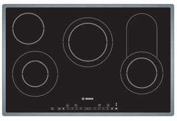 66 Quick-Therm electric hobs Classixx 4 zone Quick-Therm ceramic hob PKC845T14D brushed steel frame Classixx 4 zone Quick-Therm ceramic hob PKF645T14E brushed steel 4 zone Quick-Therm hob with black
