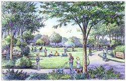 Westfield Drive will be a place to picnic, play frisbee, walk your dog, observe nature, or just relax under a tree.