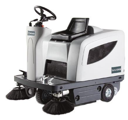Sweepers An Advance Sweeper for Dust-Free Sweeping Available in walk-behind and rider models, Advance sweepers prove to be effective in a wide variety of applications and floor surfaces.