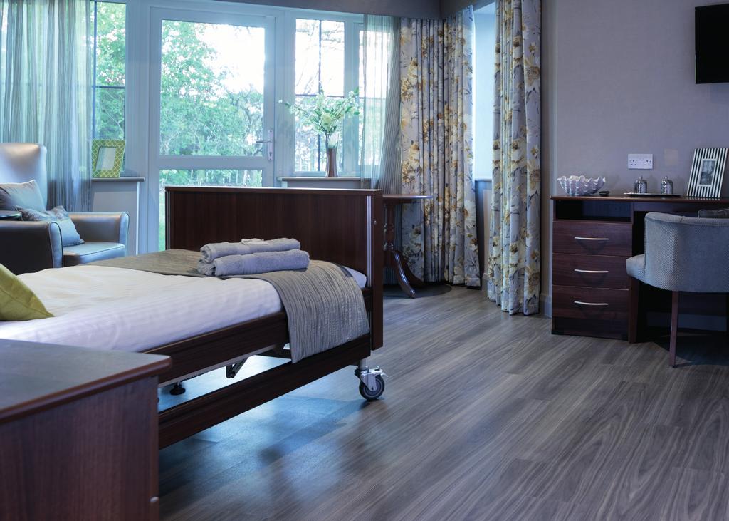 With this new generation of care homes, having a design-led flooring