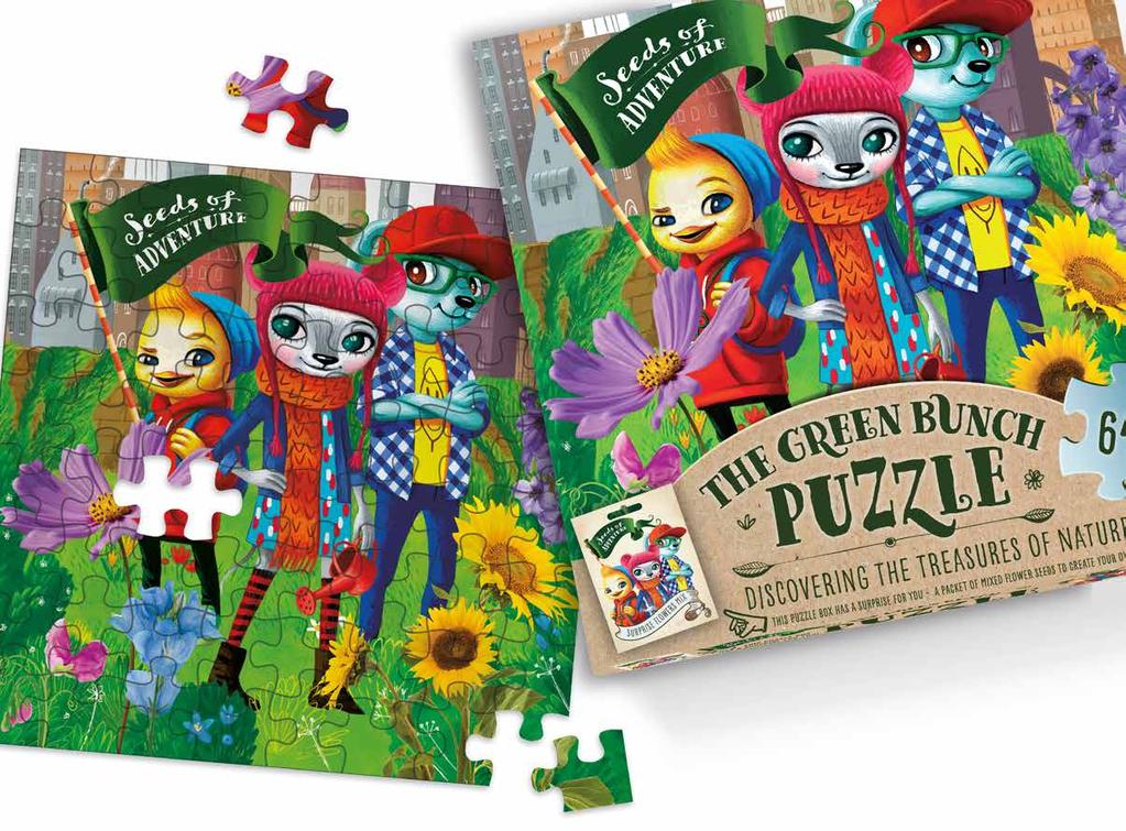 PUZZLE Get to know Lilly, Oliver & Pip with this 64
