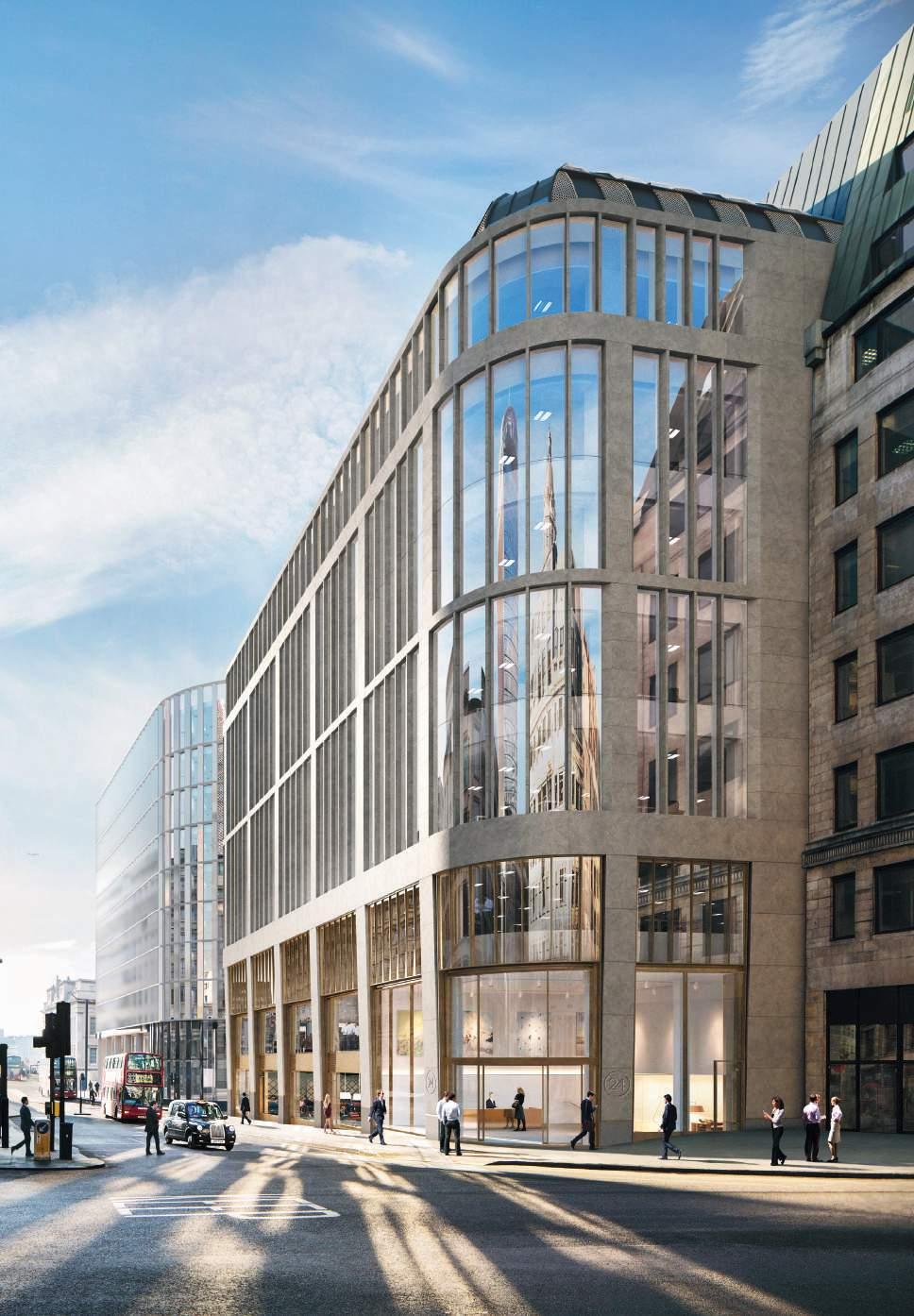 THE TEAM Embassy Works, Vauxhall SW8 - Bmor Hansom, Victoria SW - Bmor King William Street, EC - BAA King William Street, EC - BAA development at Graphite Square is led by a consortium of three