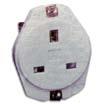 Has hole for self-tapping ground screw. UL Listed Explosion Proof Receptacle For use in hazardous locations.