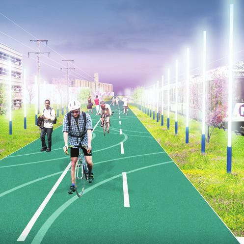 INTRODUCTION The Chouteau Greenway Final Competition Report summarizes several months work to refine the design concept for Chouteau Greenway from the team that was selected through the recent design