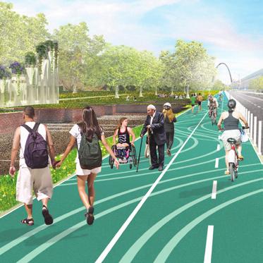 Furthermore, direct engagement with the people that represent the region, the neighborhoods, and the future users of the greenway is essential and will continue as the project moves forward.