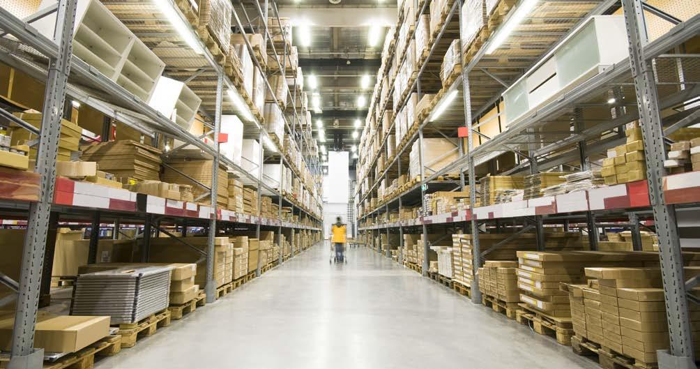 ighting control in warehouses The challenge Warehouse facilities are often large, and some parts of the areas are utilised more frequently than others.