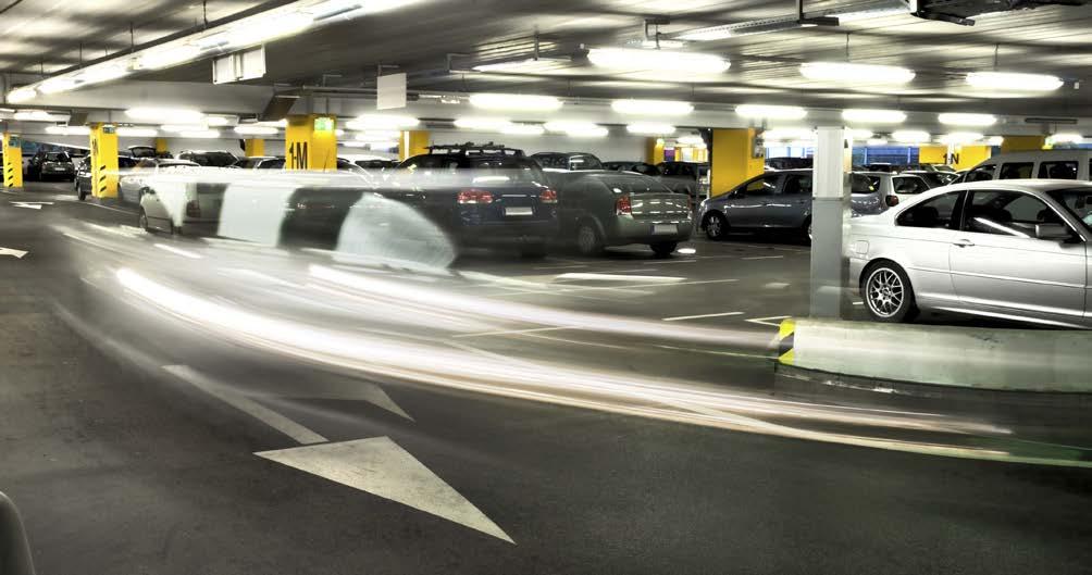 ighting control in parking areas The challenge ighting is a significant operating expense for parking areas. arge areas are lit up, often 24 hours per day, even in times of no motion.
