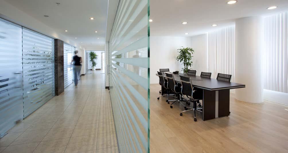 ighting control in offices The challenge An office consists of different types of areas like open-plan cubicles, fixed offices, meeting rooms and corridors.