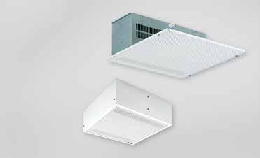 Coercial Air Curtains AC & ACR Mini Series Recessed model Wireless controller Surface mounted model AC & ACR Mini series are coercial/retail air curtains designed for for use over doors, mounted on