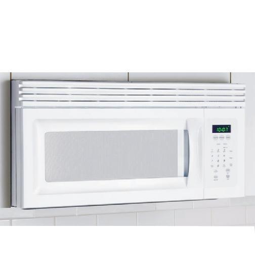 MICROWAVE HOOD FMWV150KW 1.5 CF Over the Range Microwave; White This item is also available in Black... FMWV150KB 1.5 Cu.