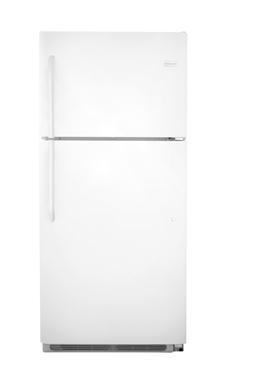2 cu ft FFFHI2126PS top mount freezer refrigerator; stainless steel;