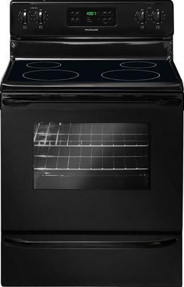 3 CF; 4 Radiant Elements; Delay Bake; One-Touch Self-Clean FFFEF3017LS 30" Freestanding Electric Range; Stainless Steel; 5.