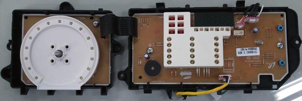 5-4. Detailed descriptions of contact terminals (SUB PCB) This Document can not be used without Samsung s authorization. CN701 1. 12V 2. Unused pin 3. Drum light control pin CN202 1.