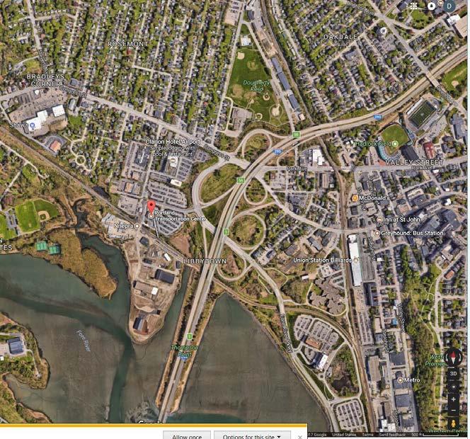 Portland Station, ME Separated from city core Very limited/no synergy with surrounding development Focus on highway