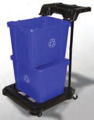 MATERIAL HANDLING A] CURBSIDE BIN Used by environmentally conscious cities for curb side recycle collection. This bin is durable and lightweight.