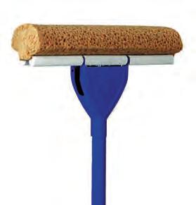 SPONGE MOPS These versatile sponge mops are ideal for applying disinfectant and sanitizer or for general maintenance. Durable handles and high-quality sponge refills ensure long-lasting operation.