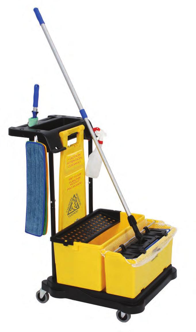 FLOOR CARE WET TOUCHLESS MICROFIBER MOPPING SYSTEM ErgoWorx is the industry s most innovative, truly touchless
