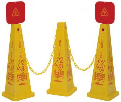 FLOOR CARE WET floor cones & signs Continental s complete line of safety signs and floor cones provide economical protection against slip and fall injuries and liabilities.