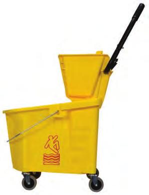 FLOOR CARE WET MOP BUCKETS, WRINGERS & COMBOS Our line of American made mop buckets and wringers set the standard for durable