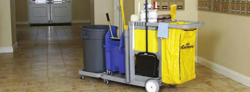 Our exclusive Derma-Tek Smooth Surface makes our carts the easiest in the industry to clean and keep clean! All-plastic construction will not rust, peel or fade.