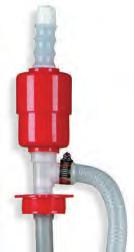 The polymer shut-off valve has a lock-on/lock-off feature. Total Capacity Usable Capacity 952 2 gal. 1.5 gal. 1 4.53 lbs. 0.800 ft. 953 3 gal. 2.5 gal. 1 5.04 lbs. 0.950 ft.