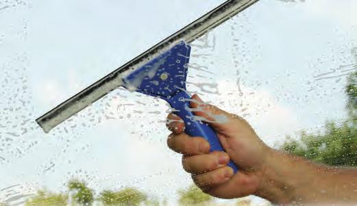 GENERAL CLEANING window squeegees The solution to window cleaning is as clear as glass with our complete line of equipment and accessories.