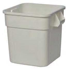 3255 d] HUSKEE square These containers are ideal for food handling, hospitals, bio-hazard, and commercial refuse and recycle