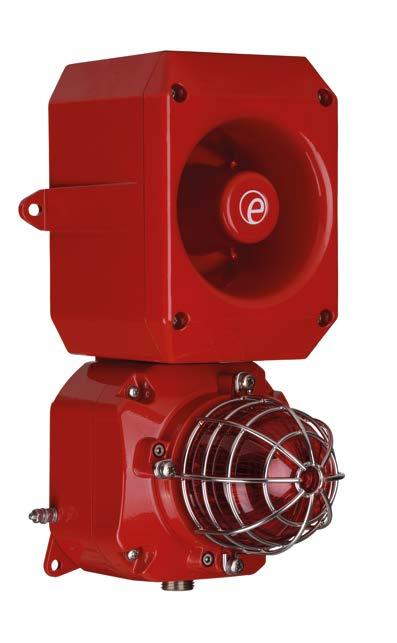 The alarm horn sounders andcombination signals are globally certified by UL to: NEC Class I/II Div 2 and NEC & CEC Class I Zone 2/22, IECEx & ATEX Zone 2/22.