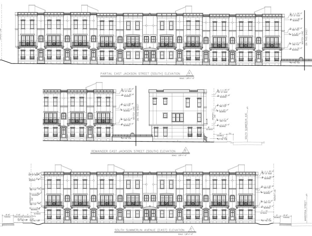 Page 9 Elevations Partial East Jackson Street