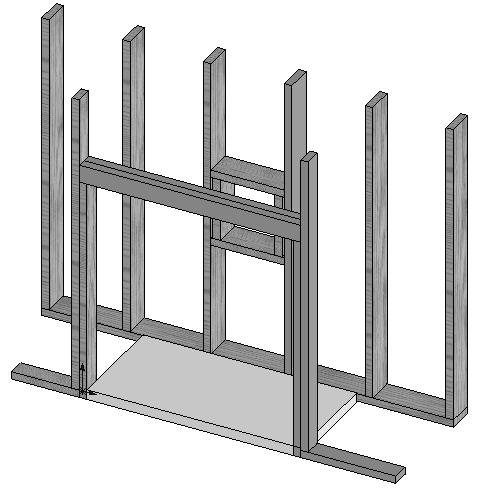 FRAMING WALL ENCLOSURE ROUGH OPENING IMPORTANT: Framing dimensions should allow for wall covering thickness and fireplace facing materials.
