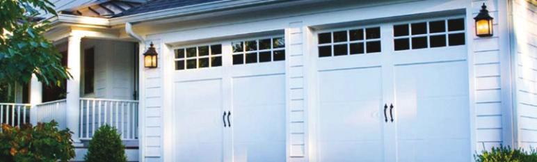 GARAGE DOORS HAVE COME A LONG WAY OVER THE YEARS: MANUAL ROLL-UP TO AUTOMATIC DOOR OPENERS, SINGLE-LAYER STEEL TO INSULATED MULTI-LAYERS IN VARIOUS MATERIALS AND SIMPLE COVERINGS TO