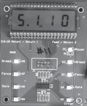 3.6 LCD Display The LCD display on the ZM1 will switch between two different display modes. The mode shown can be identified by the feed and return LED s on the status panel.