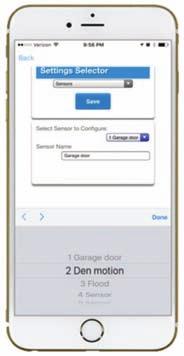CÔR HOME AUTOMATION APP MENU Login Your Site > Menu > Settings To access the Settings menu, press the Main Menu icon Home app once signed into the system Site.