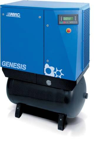 The new Genesis includes everything you need to provide a reliable source of high quality, dry, clean compressed air to your system in one convenient unit.