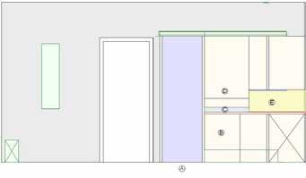 Set 1 Click Images To View Full Size Active Living Design Tips Set 1 A) 48 x 30 Space in front of appliance B) Microwave controls below 48 A.F.F. C) 15 Landing space on handle side of refrigerator D) Storage of frequently used items 15 to 48 A.