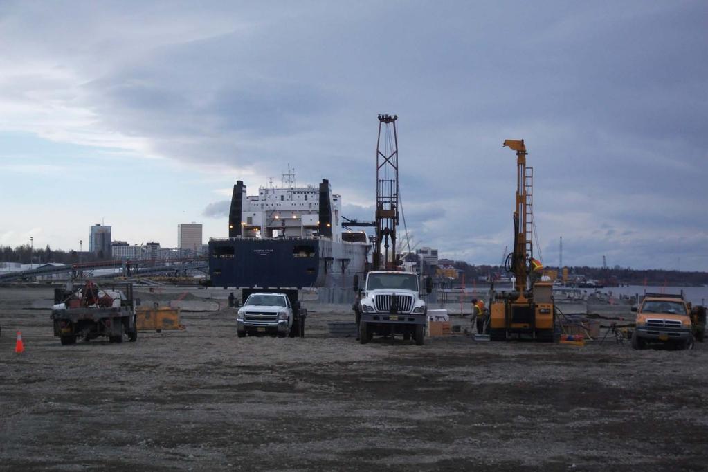 Exploratory Drilling at Port of Anchorage