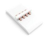 Accessories: Indoor Light Channel.3 Surface Mount, order based on lighting design or as replacement parts 0.6" (1.