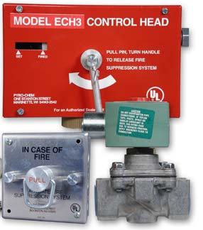 ECH3 Electrical Control Heads The ECH3 Electrical Control Head supports: