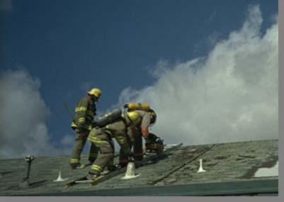 Roof Hazards In roof operations consider the weight of the PV array on a weakening roof structure and the fact that you may not be able to access the roof over the fire To cut ventilation, select a