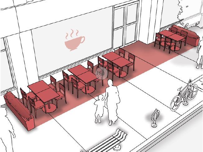 In 2014, Council delegated the authority to approve new sidewalk patio and pop-up patio locations to the Director of Transportation and Environmental Services in order to help expedite the approvals