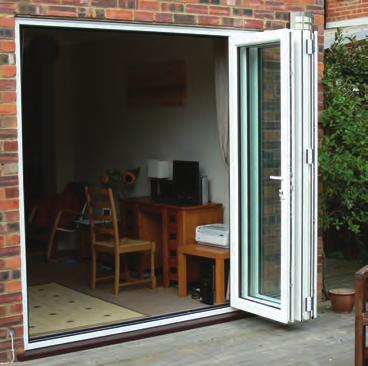 Our bi-folding doors are some of the most attractive,