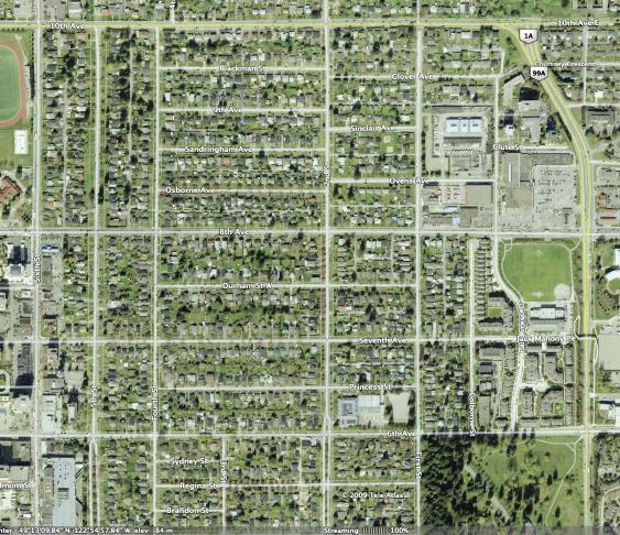 Historical Neighbourhood Context Statements 2008 Glenbrooke North Fifth Street: wide boulevard, with garden median at south end 1950s subdivision character along much of Eighth Avenue and east of