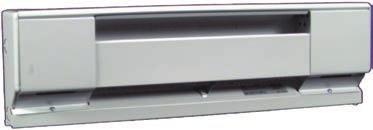 CHASE AWAY THE COLD 2500 Baseboard Heaters For use in residential construction such as single-family homes, apartments, modular or mobile homes as well as commercial, industrial, and institutional