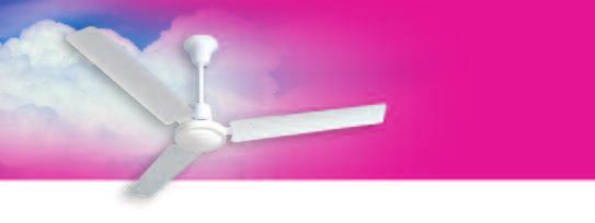 Xpelair Whispair Commercial ceiling fan range Key features The Range Type: Application: Control options: Commercial quality cooling and destratification fans Commercial/Industrial Range of optional