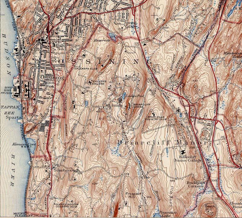 N Source: Maptech Figure 2-2: HISTORIC MAP, 1936 B R I