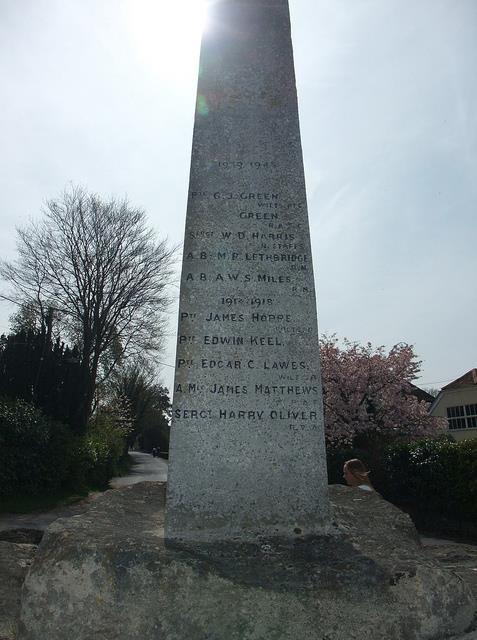 M. R. Lethbridge is remembered on the Durrington War Memorial, Wiltshire.